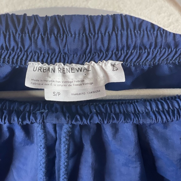 Urban Renewal Deep Blue Athletic Shorts - Picture 2 of 4